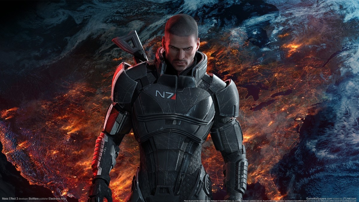 Commander Shepard Not Impressed By Black Hole